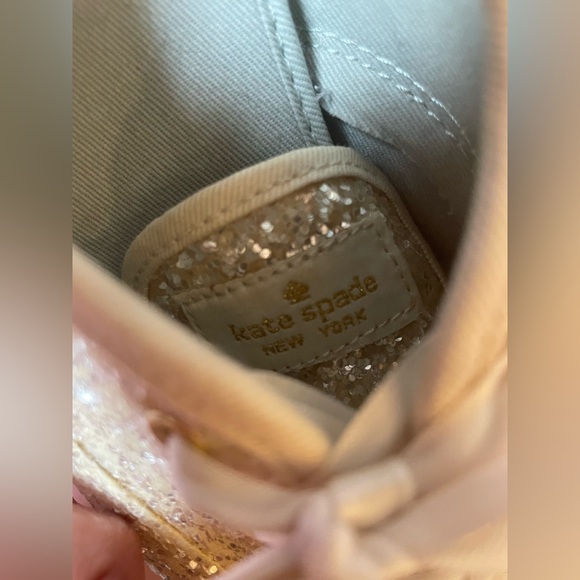 Keds X Kate Spade New York Champion Glitter Sneakers Women’s Size 8 - Picture 5 of 11